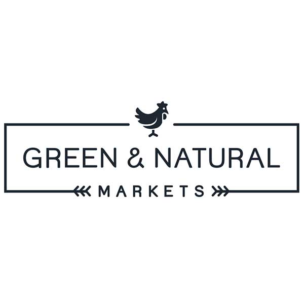 Green And Natural Market Logo